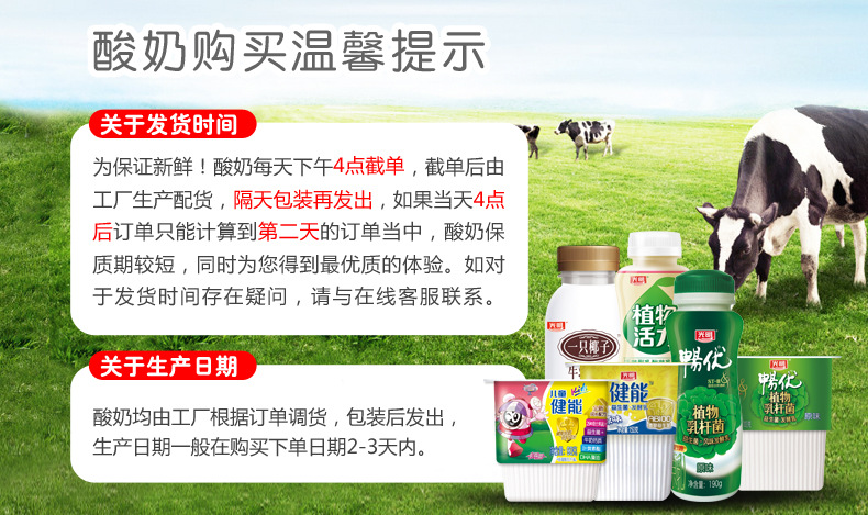 光明 致尚100g*9杯 风味发酵乳 固体酸牛奶乳酸菌 果粒酸奶蓝莓味