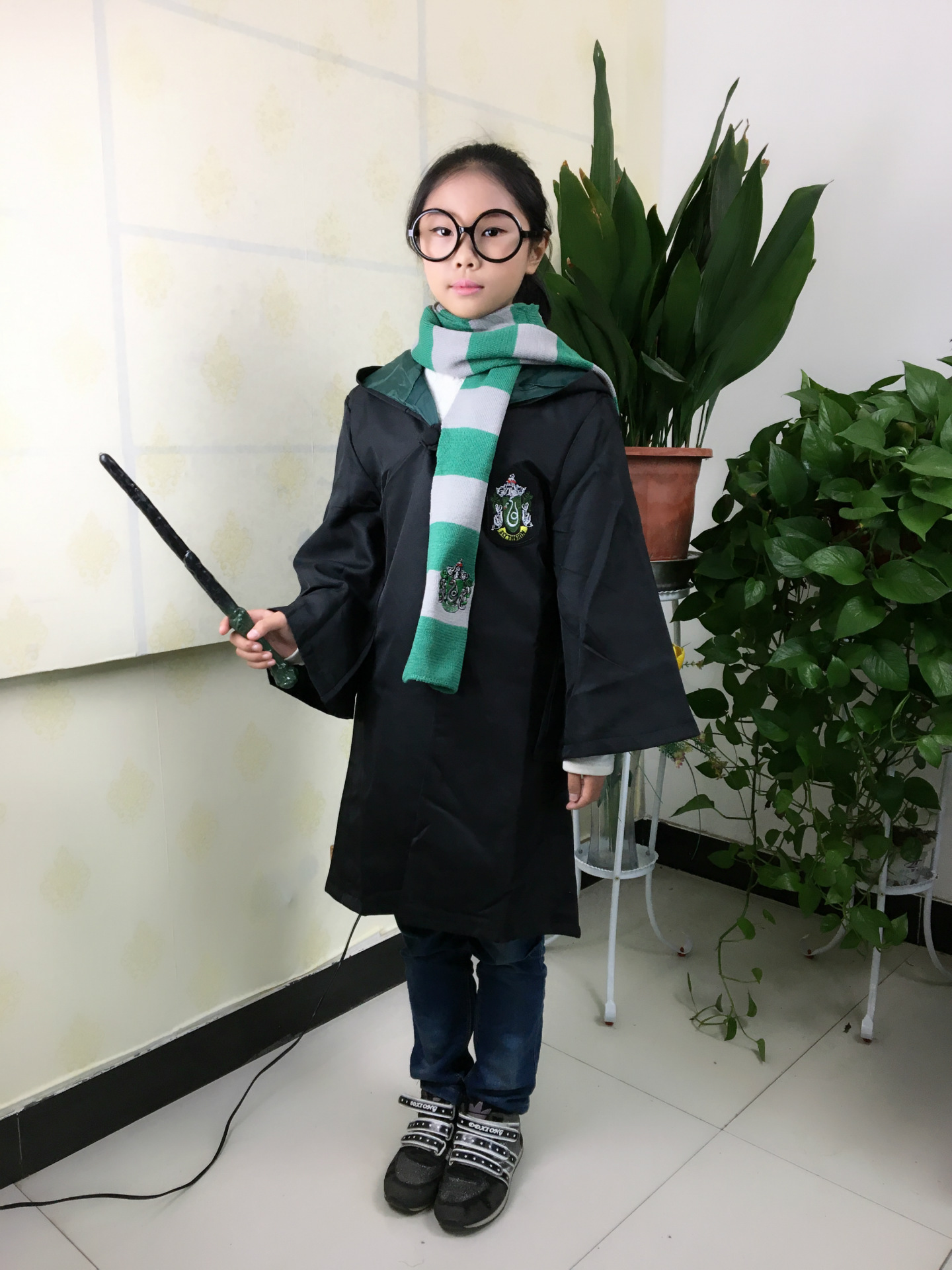 哈利波特儿童魔法袍 披风 演出服四大学院校服班服表演服格兰芬多