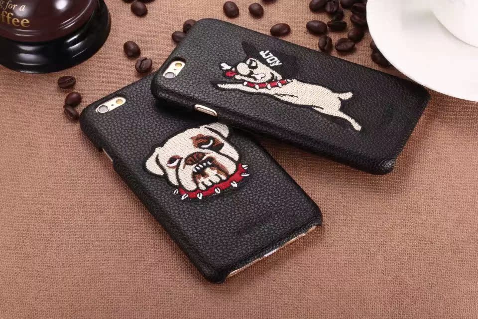 潮牌狗头iphone6splus手机壳苹
