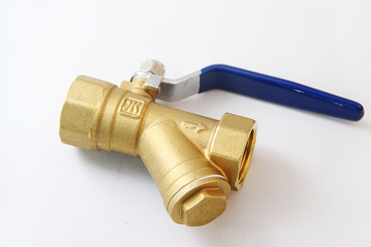 铜阀门宁波杰克龙铜丝口螺纹过滤器球阀 y型过滤器20 6分