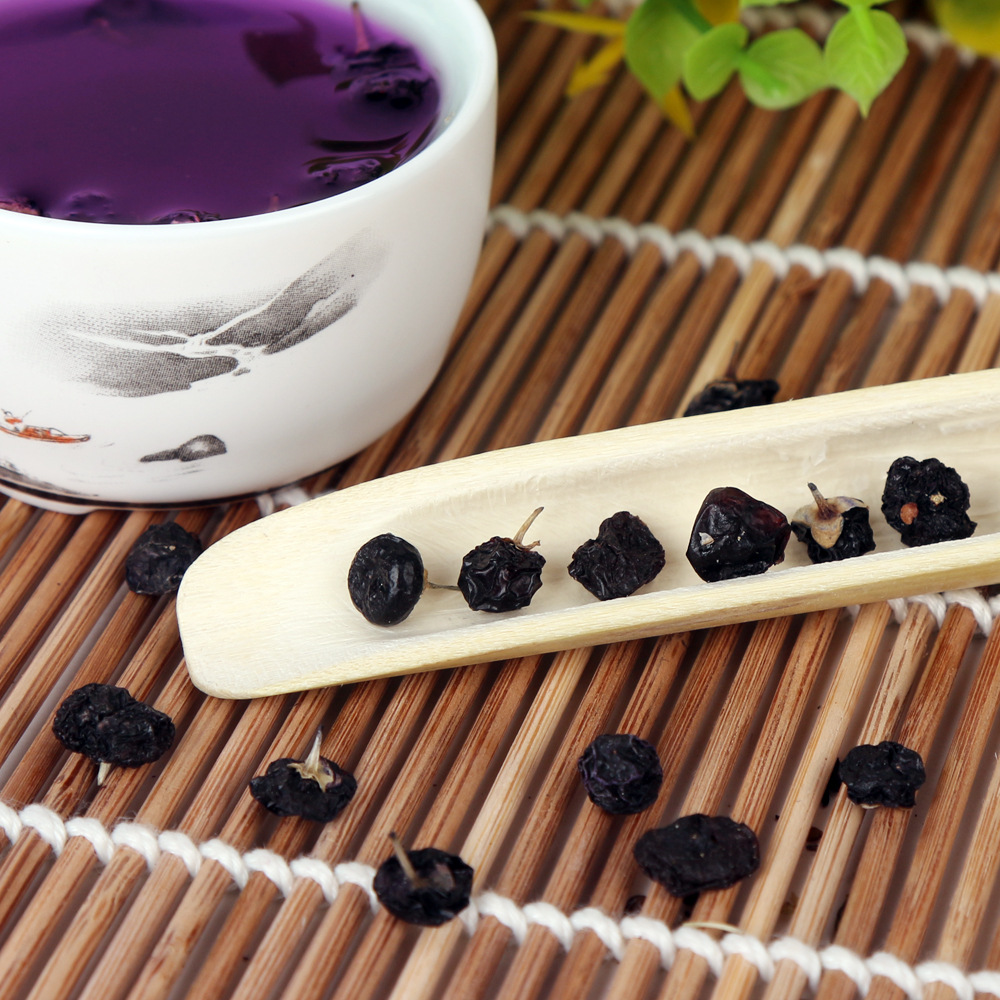 青海头茬黑枸杞果 西北青海特产 精选6-8mm甲级黑枸杞 500g/袋