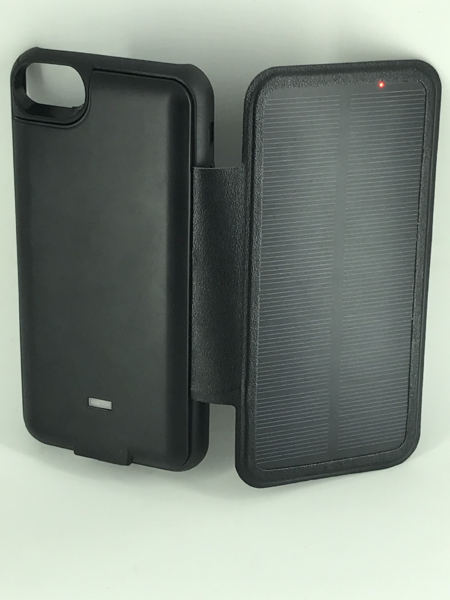 太阳能背夹电池iphone73000mah三合一手机充电宝背夹支持一件代发