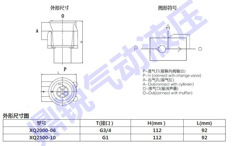 aq5000-06 aq5000-04 xq171500 kkp-25 kkp-50 排气阀消音器