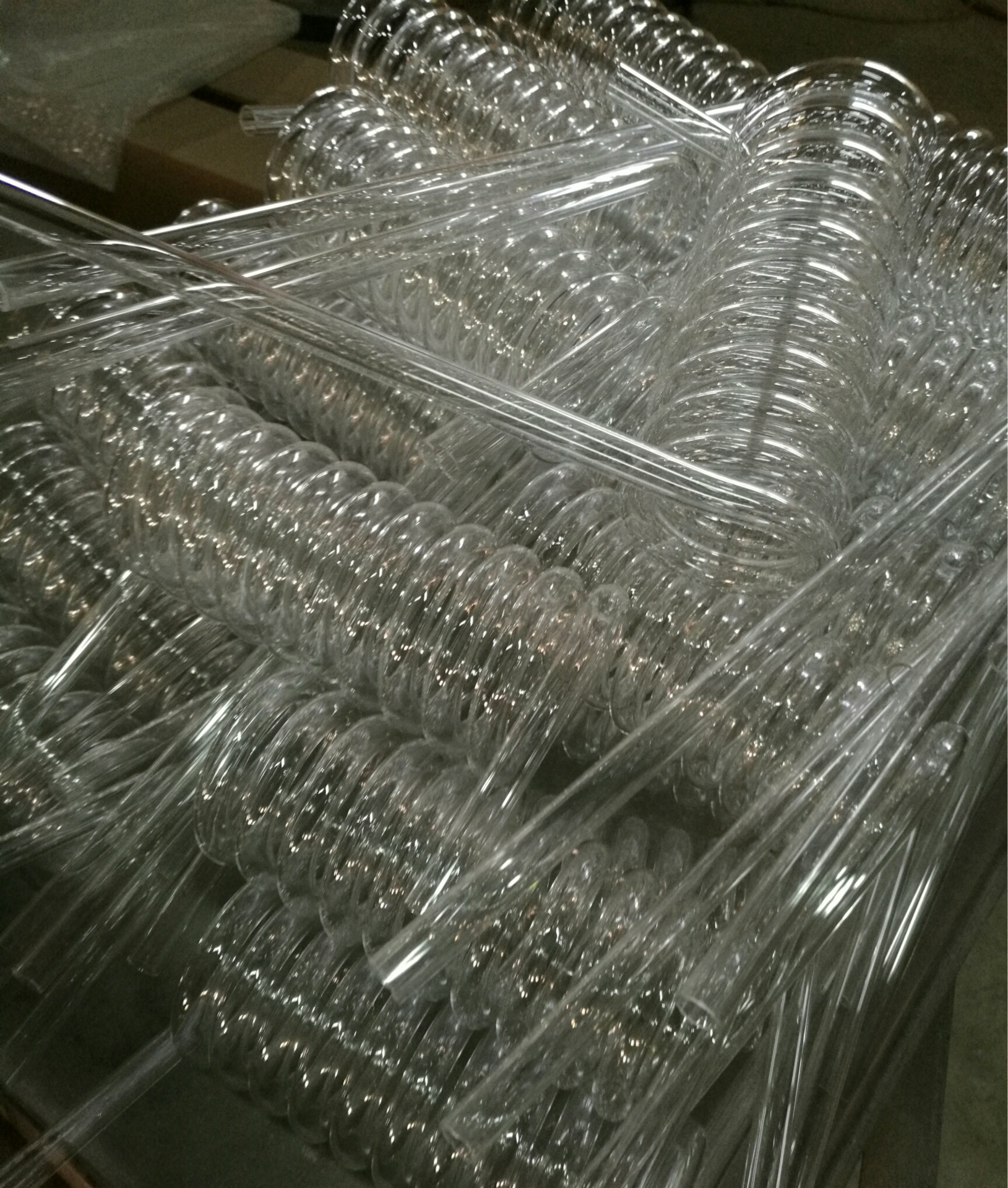 螺旋管,石英螺旋管,石英弯管,石英管,碳纤维发热管