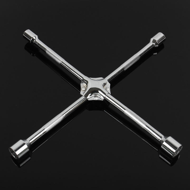 临沂五金汽车轮胎扳手 汽保手动工具套筒扳手 十字汽修扳手