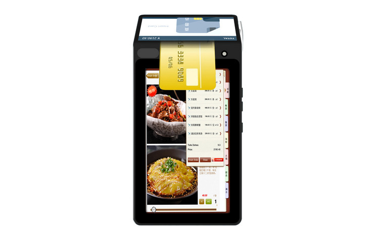 安卓手持终端点餐机微信支付宝扫码支付终端设备
