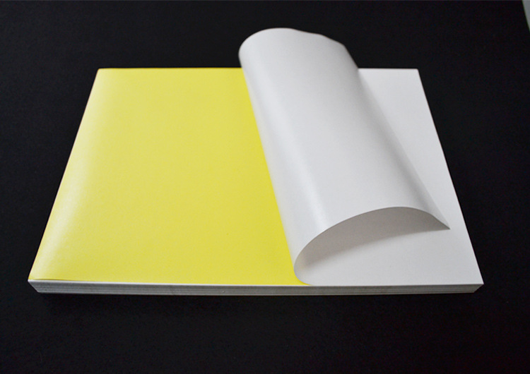 批发喷墨染料激光a4单面高光背胶相纸135g牛t打印纸a3彩色 不干胶