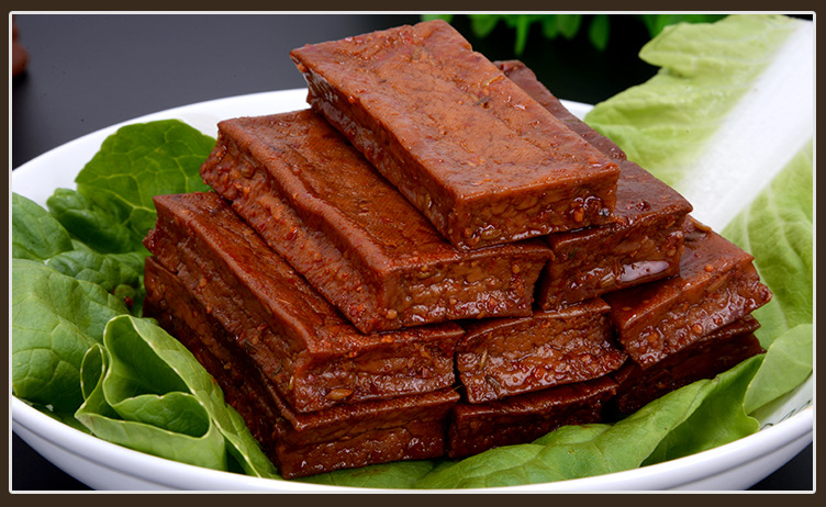 湖南特产武冈湘卤源牛肉味25g包卤香干卤汁豆干豆腐干拆开即.