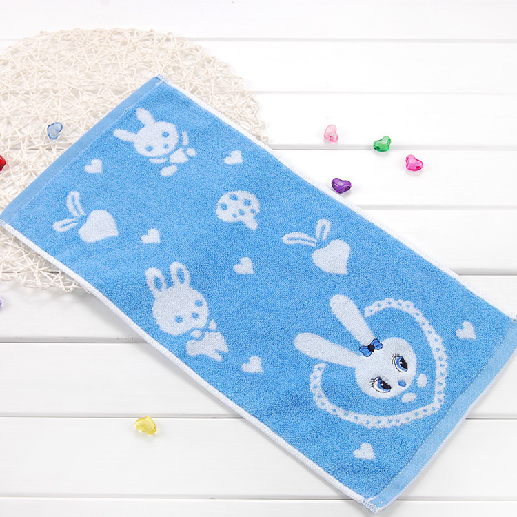 d078438 卡通毛巾 幼儿园挂巾婴幼