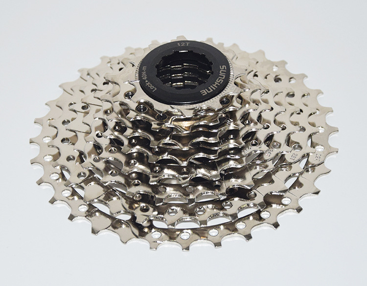 正品sunshine日晖山地车8速卡式飞轮24速自行车配件变速飞轮12t