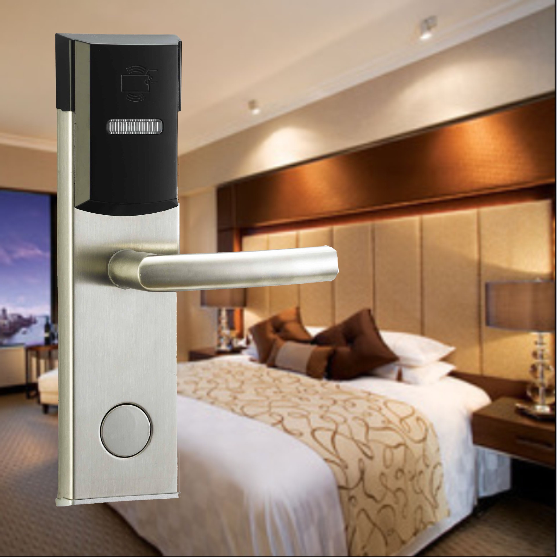 酒店锁感应锁 酒店刷卡门锁 电子锁 智能锁 ic卡锁 刷卡门锁