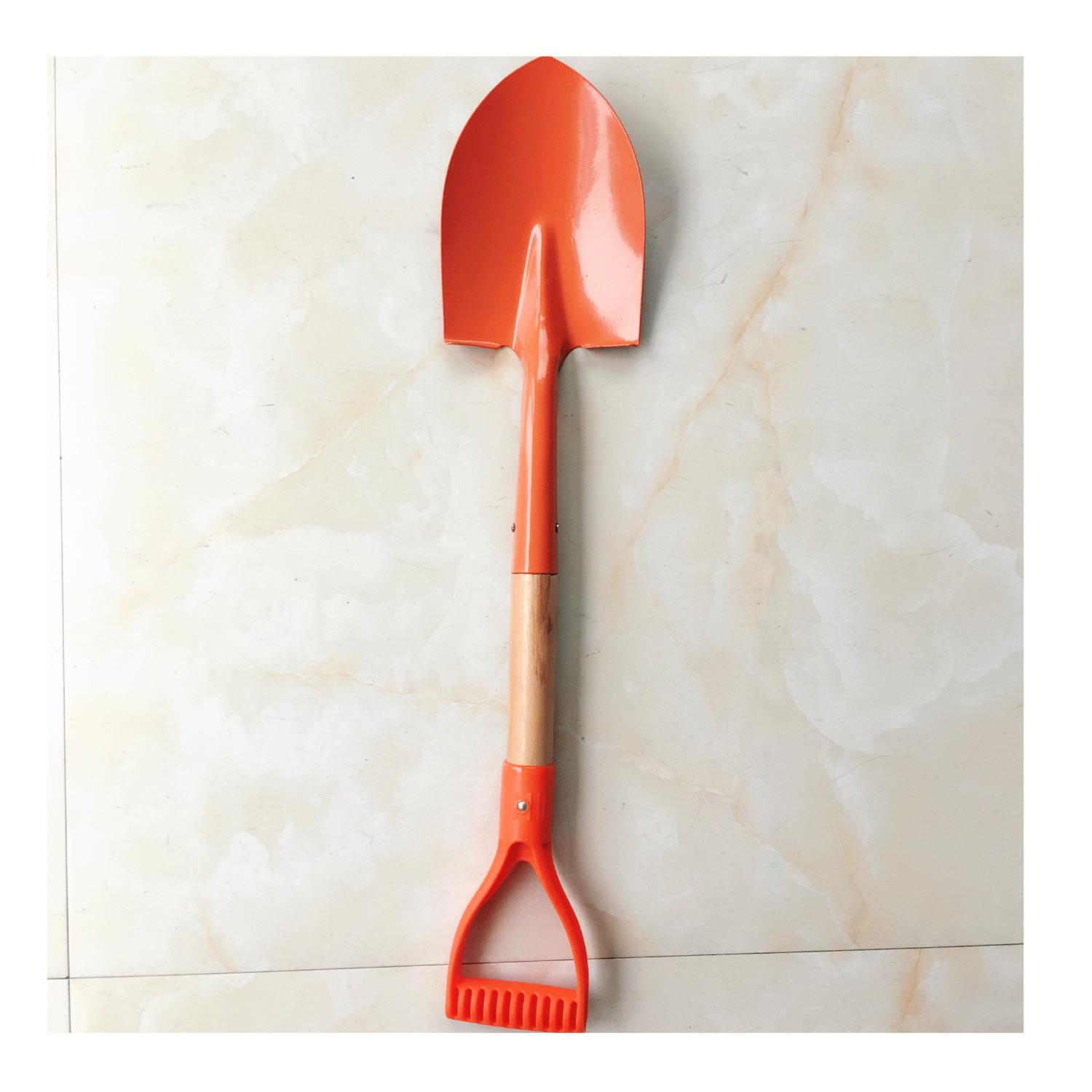 【大量供应木柄铲铁锹园林铲直柄锹户外野营工具军锹自产自销】价格,