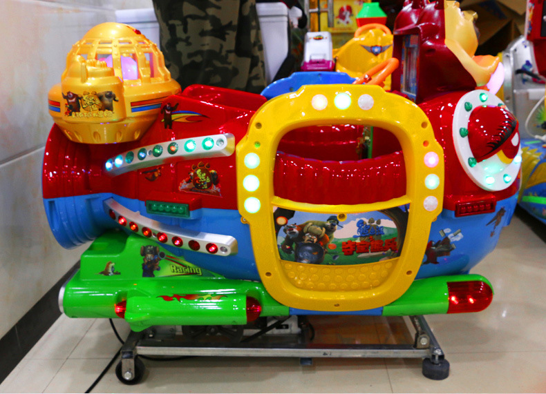 2018新款儿童投币摇摇车熊出没潜水艇摇摆机熊出海潜水艇摇摇机