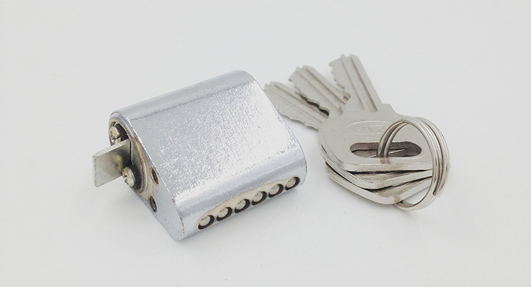 建华防火门锁芯 配电房通道过道3公分锁芯批发 五金锁具厂家销售