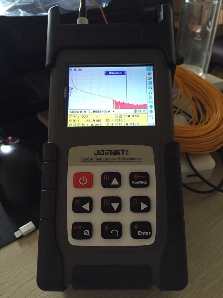 上海嘉慧jw3302c通用型光时域反射仪 otdr 光纤断点测试仪 正品