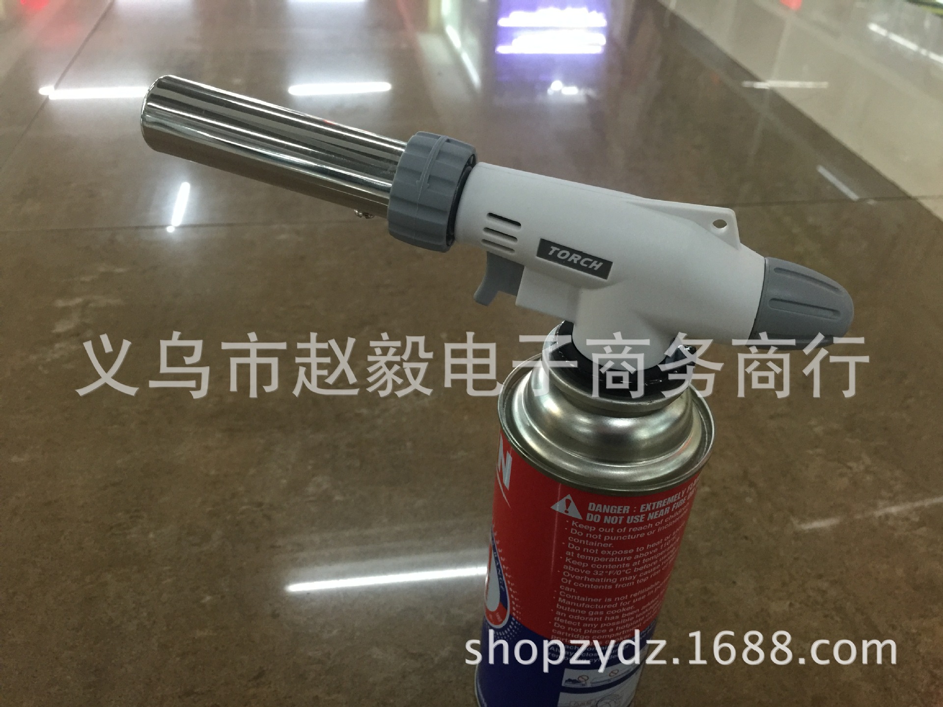 516户外卡式喷火枪 带预热管可倒置便捷喷枪焊枪 喷枪头
