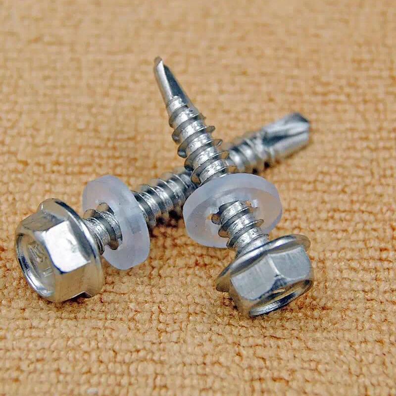sus410不锈钢外六角钻尾螺丝 自钻螺钉自攻螺丝