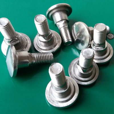 专业生产 不锈钢304马车螺丝 不锈钢方颈螺丝 桥架螺丝 m7螺丝