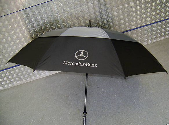 正品4s店德国高品质奔驰伞双层长柄防风超大伞高尔夫伞商务雨伞