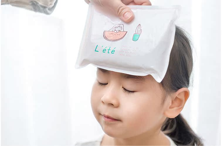 卡通可爱便携式户外保鲜保冷冰敷冰袋降温冰包 可反复使用4143-50