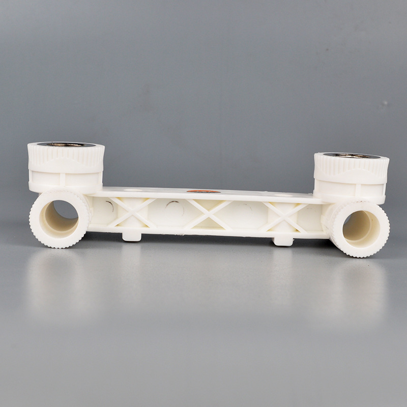 厂家供应 连体管件 连体弯 20x1/2 ppr双联内丝三通