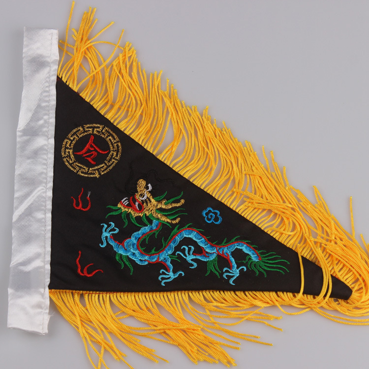 小小号五色令旗 道教五行旗五方旗双面刺绣龙令旗家用旗帜批发