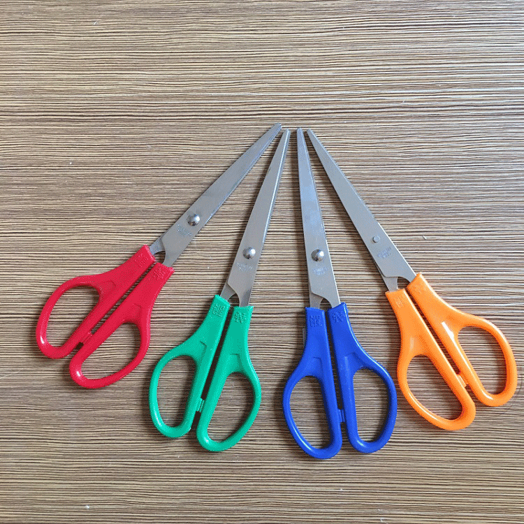 6寸不锈钢排剪学生剪刀家用多功能剪刀剪纸布线办公剪厂家批发n07