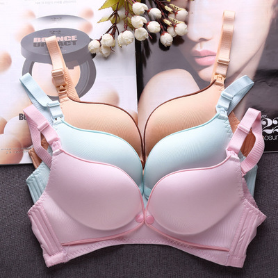 孕妇哺乳文胸无钢圈喂奶大码母乳胸罩怀孕期孕妇无痕内衣