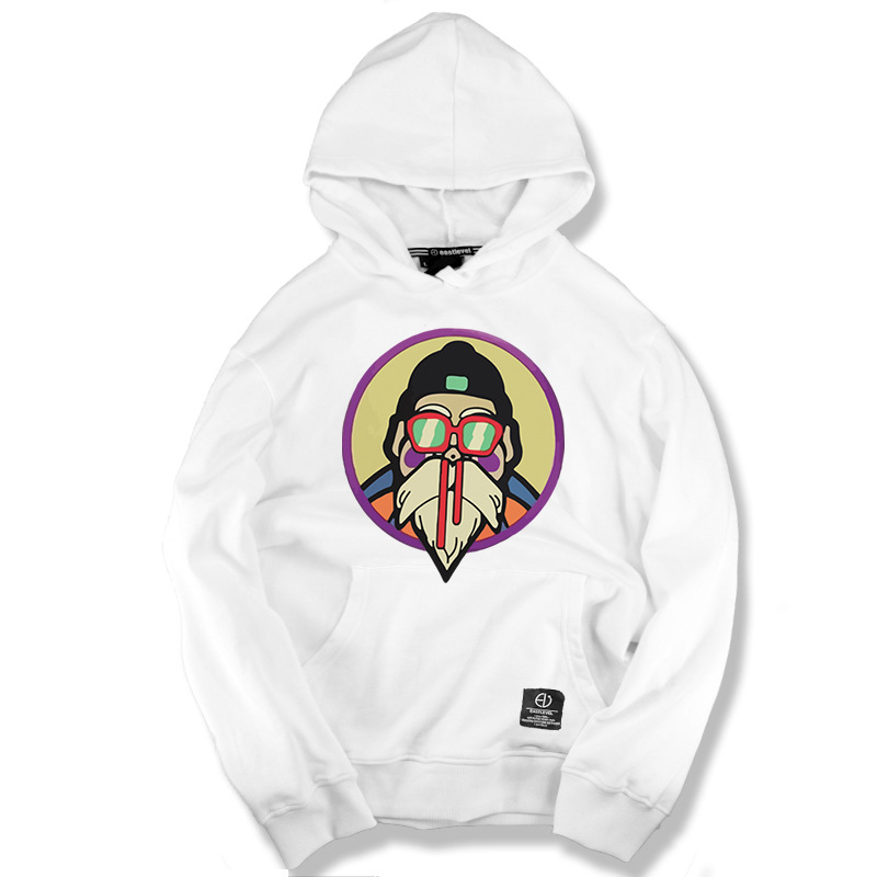 卫衣日系潮牌个性龟仙人动漫印花纯棉连帽外套eastlevel潮牌包邮