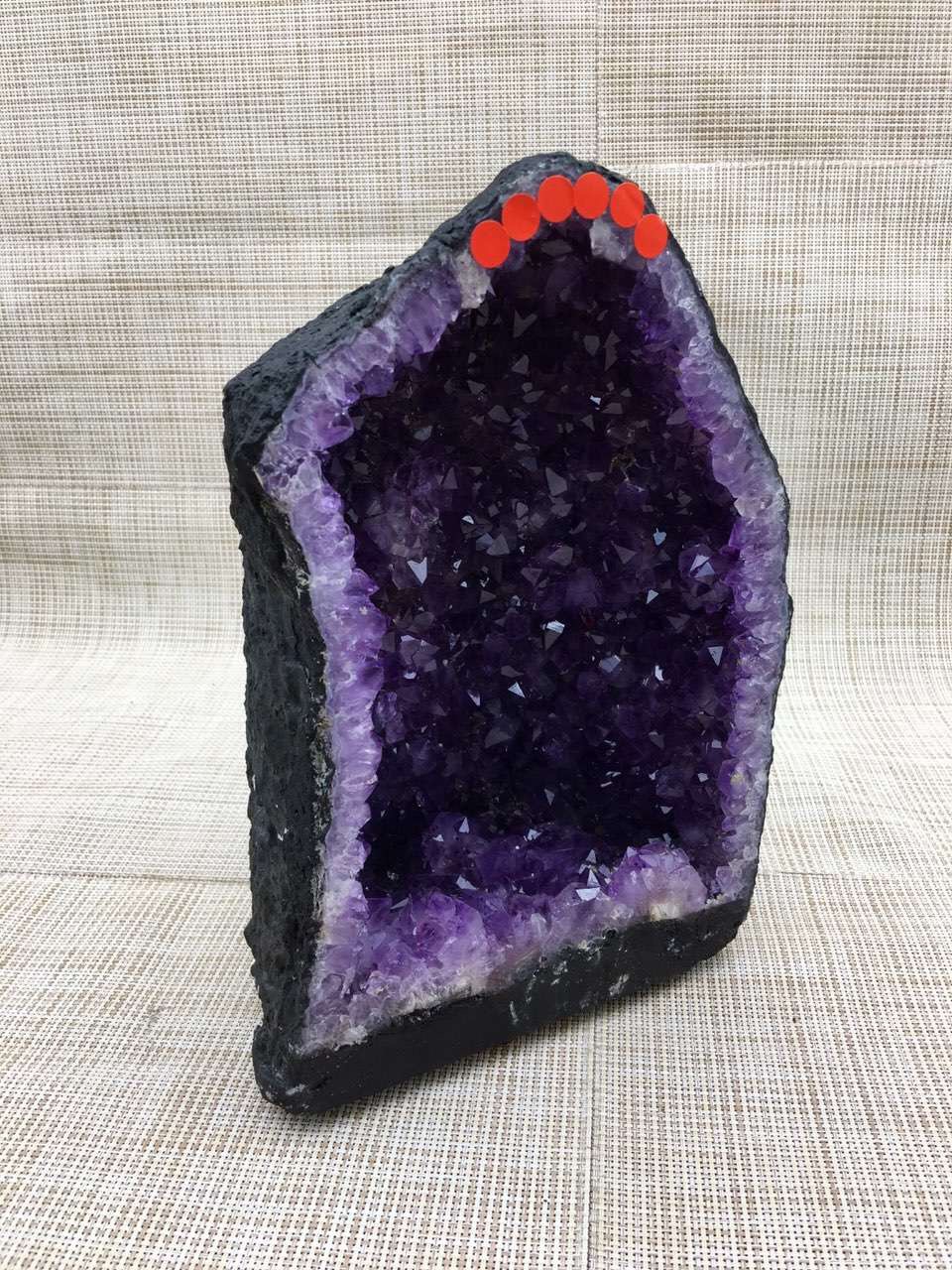 巴西水晶洞天然水晶紫晶洞摆件 紫晶洞聚宝盆摆件家居