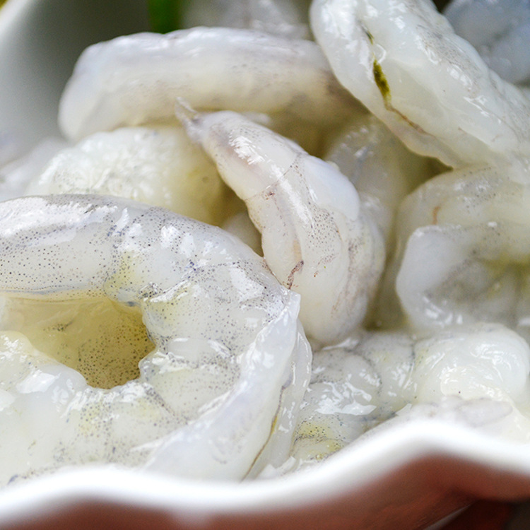 冷冻海鲜 开背青虾仁19斤装 51-60规格生鲜水产品虾 宝宝辅食
