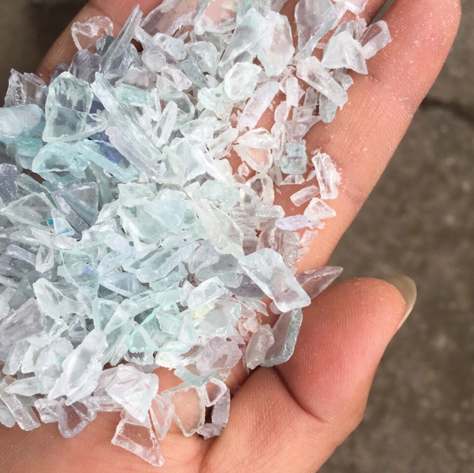 供应淡绿色gpps再生料绿色ps聚苯乙烯透苯回料淡绿色ps透苯破碎料