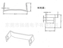 FK ETD39钢夹铁夹FK ETD39变压器钢夹FK ETD39夹子卡扣 clip骨架