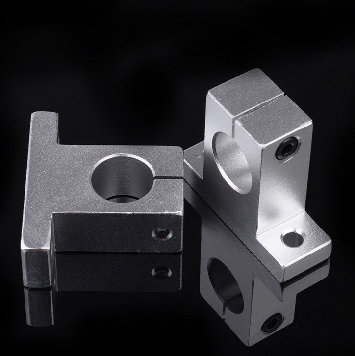 立式支撑座 直线光轴固定支架sk12 导向滑动轴承座架大量供应