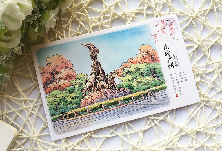 广东省区明信片,明信片,明信片图片大全_大山谷图库
