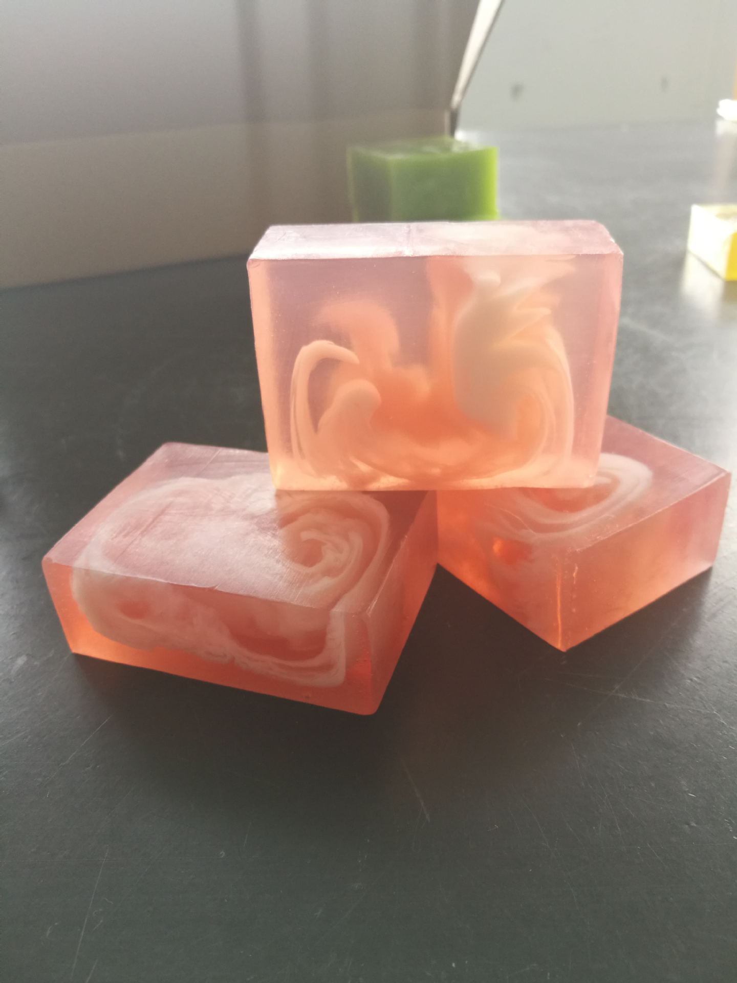 玫瑰羊奶渲染精油皂玫瑰手工皂soap 透明晶体皂 提亮肤色厂家批发