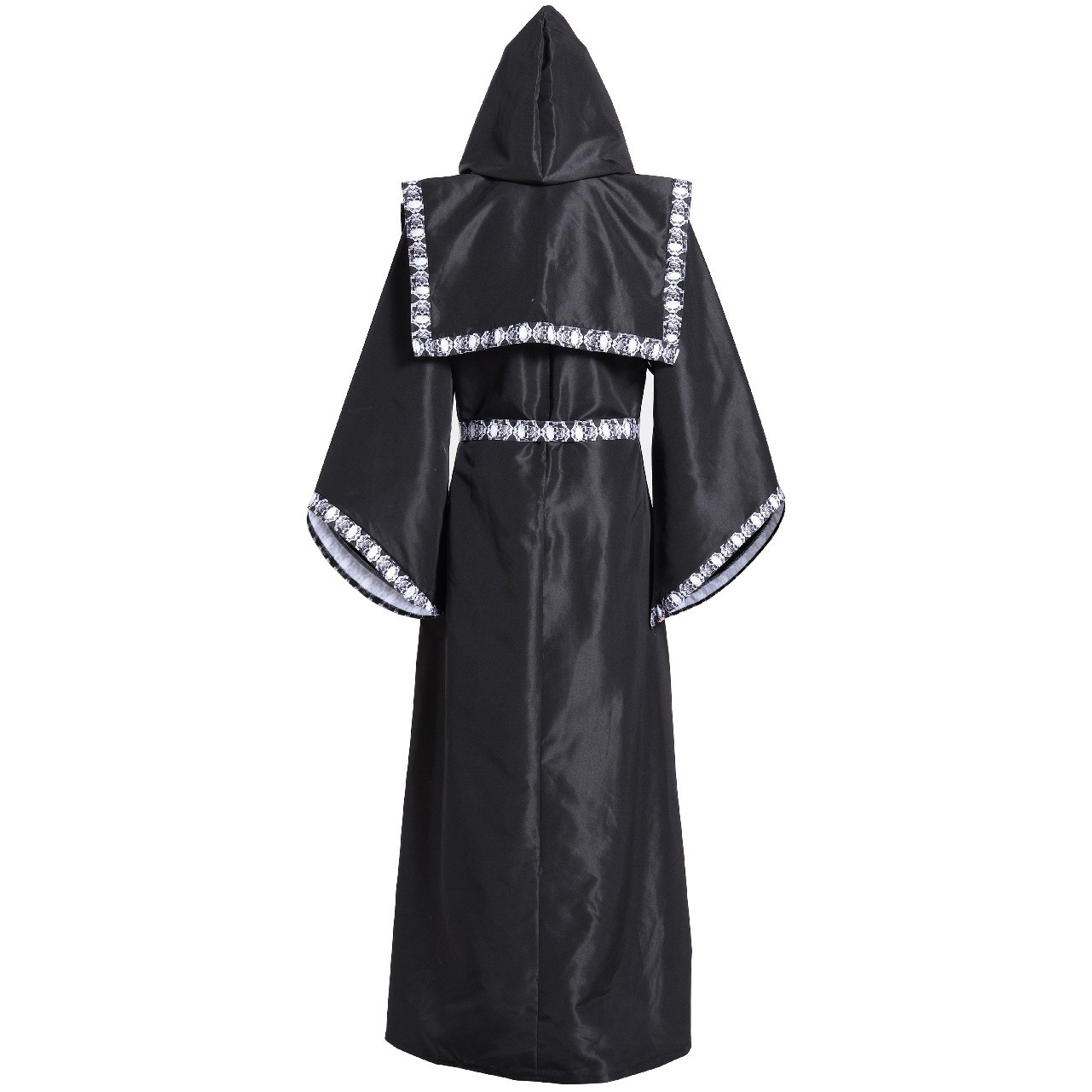 男士万圣节披风巫师服装 cosplay 制服装 欧美男式角色扮演套装