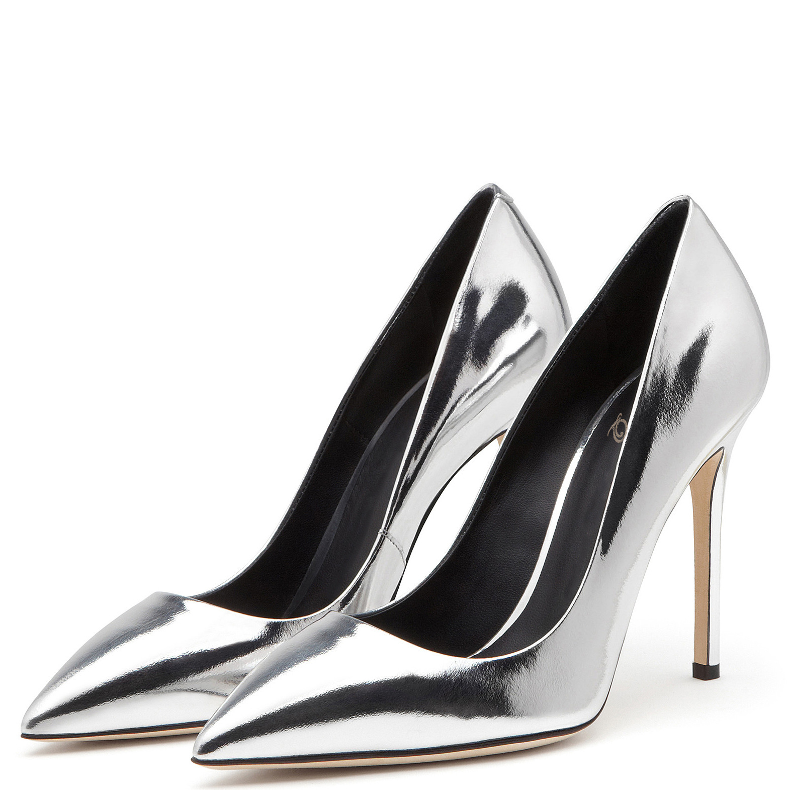 外贸镜面高跟鞋金色银色漆皮单鞋大码供货跨境电商厂家直销