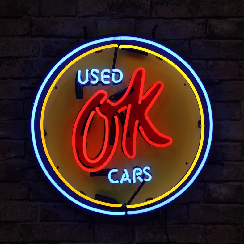 上海ok发光广告招牌彩色led霓虹灯造型装饰霓虹灯管吊牌批发-阿里巴巴