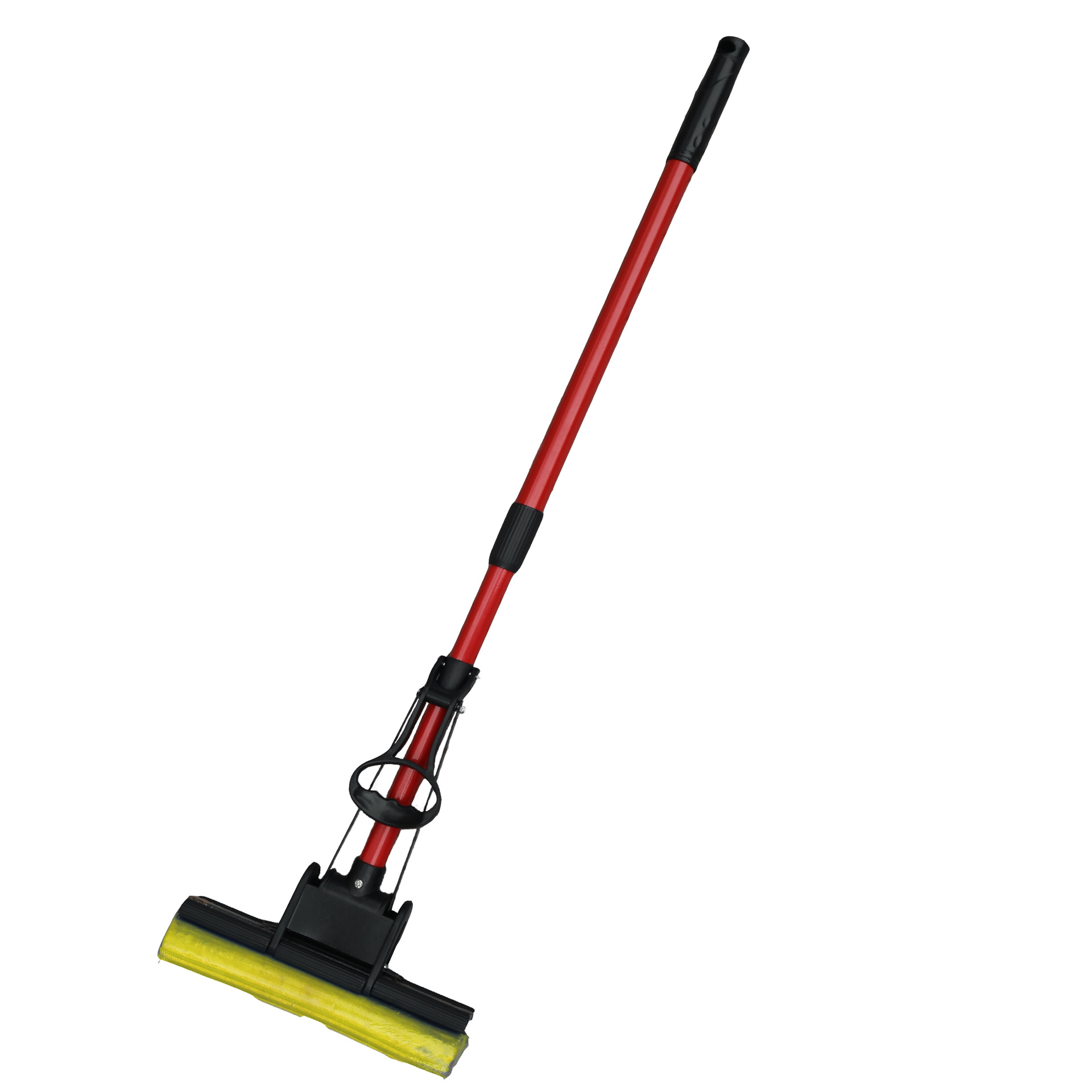 伸缩胶棉拖把杆