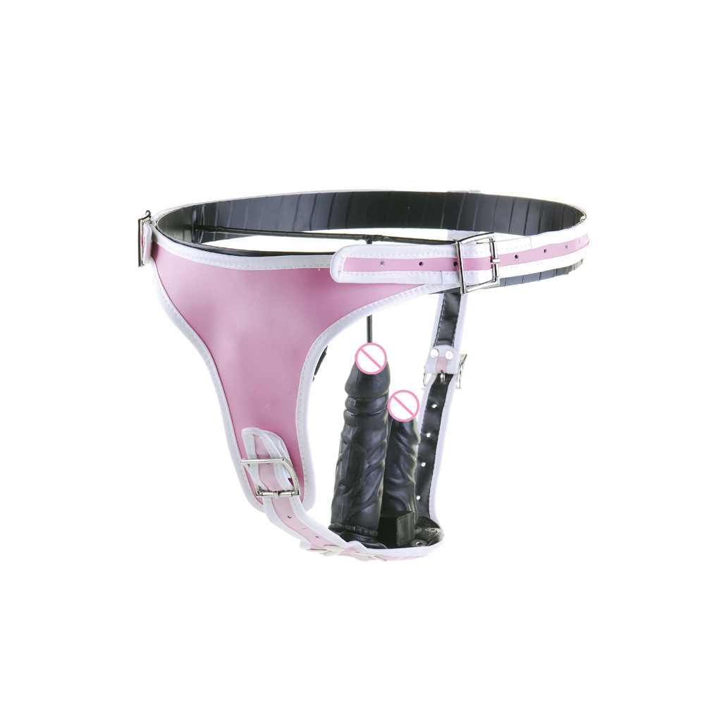 黑帝正品厂家直销 真皮肛阴栓阳具皮裤 可拆卸 成人情趣用品批发