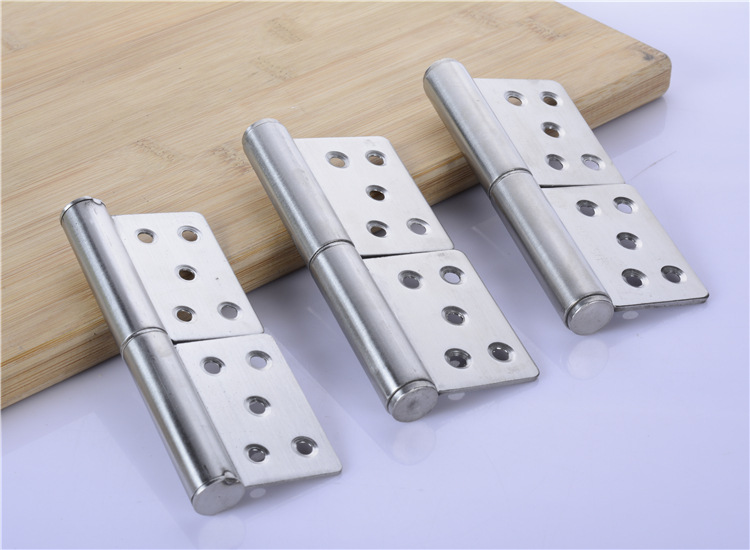 不锈钢旗形合页5寸不锈钢防火门合页可脱卸拆卸抽芯铰链合页加厚