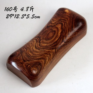 印尼大叶黄花梨木枕头实心硬枕红木颈椎枕实木崖柏硬枕头木料