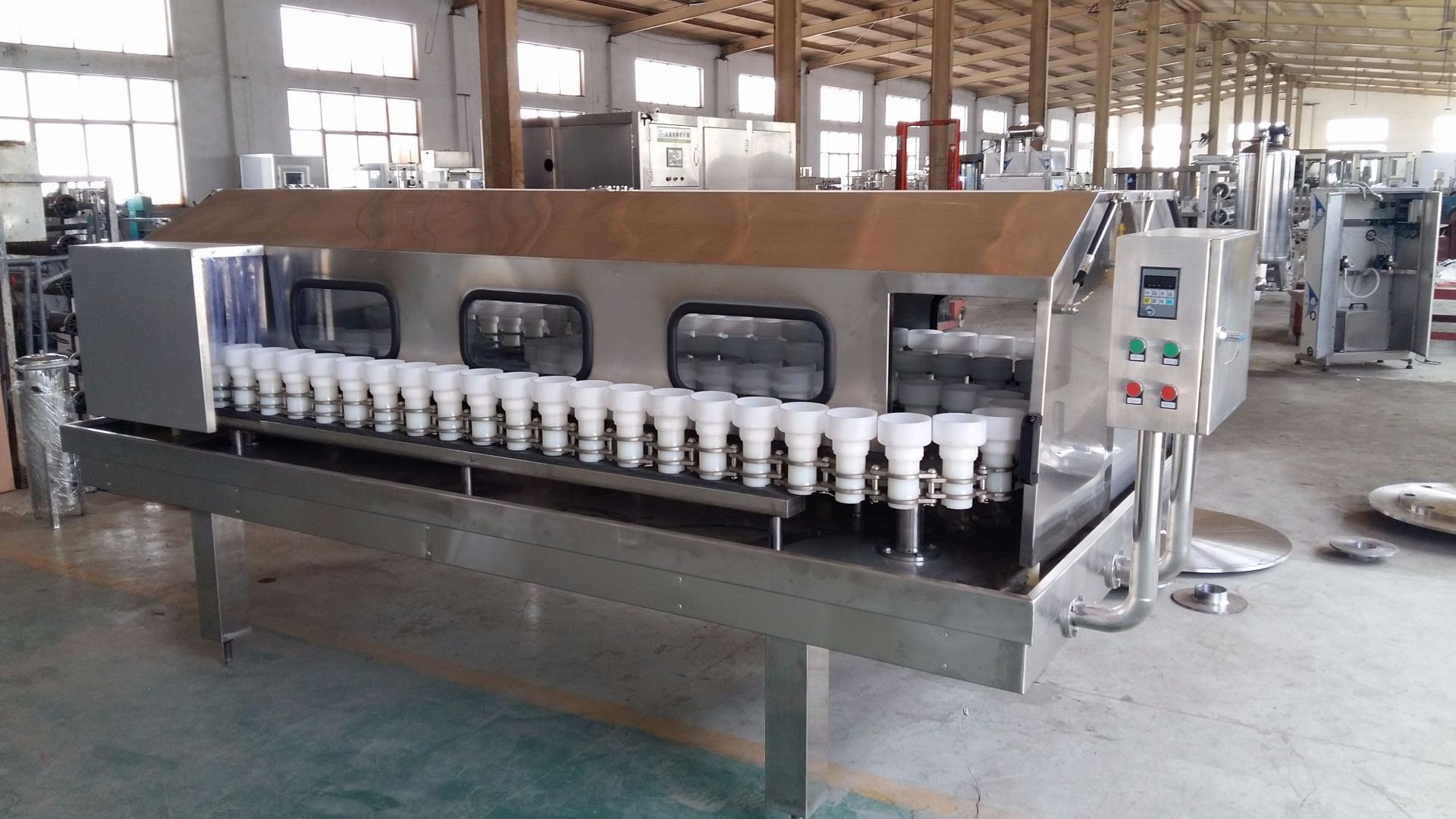 自动洗瓶机六轮冲控机广口瓶冲瓶机回转式 玻璃瓶洗瓶机-阿里巴巴