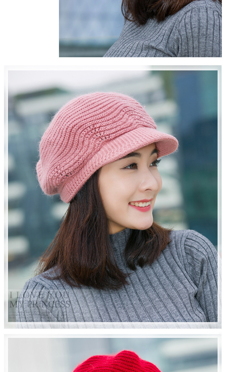 八角针织帽 产品类别 针织帽 适用性别 女 材质 毛线 风格 韩版 编织