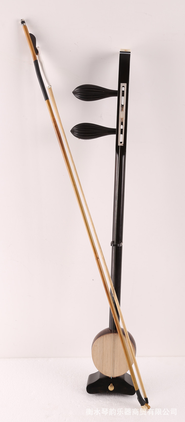 板胡乐器 黑檀木老款木轴梆子评剧板胡 厂家销售高音板胡