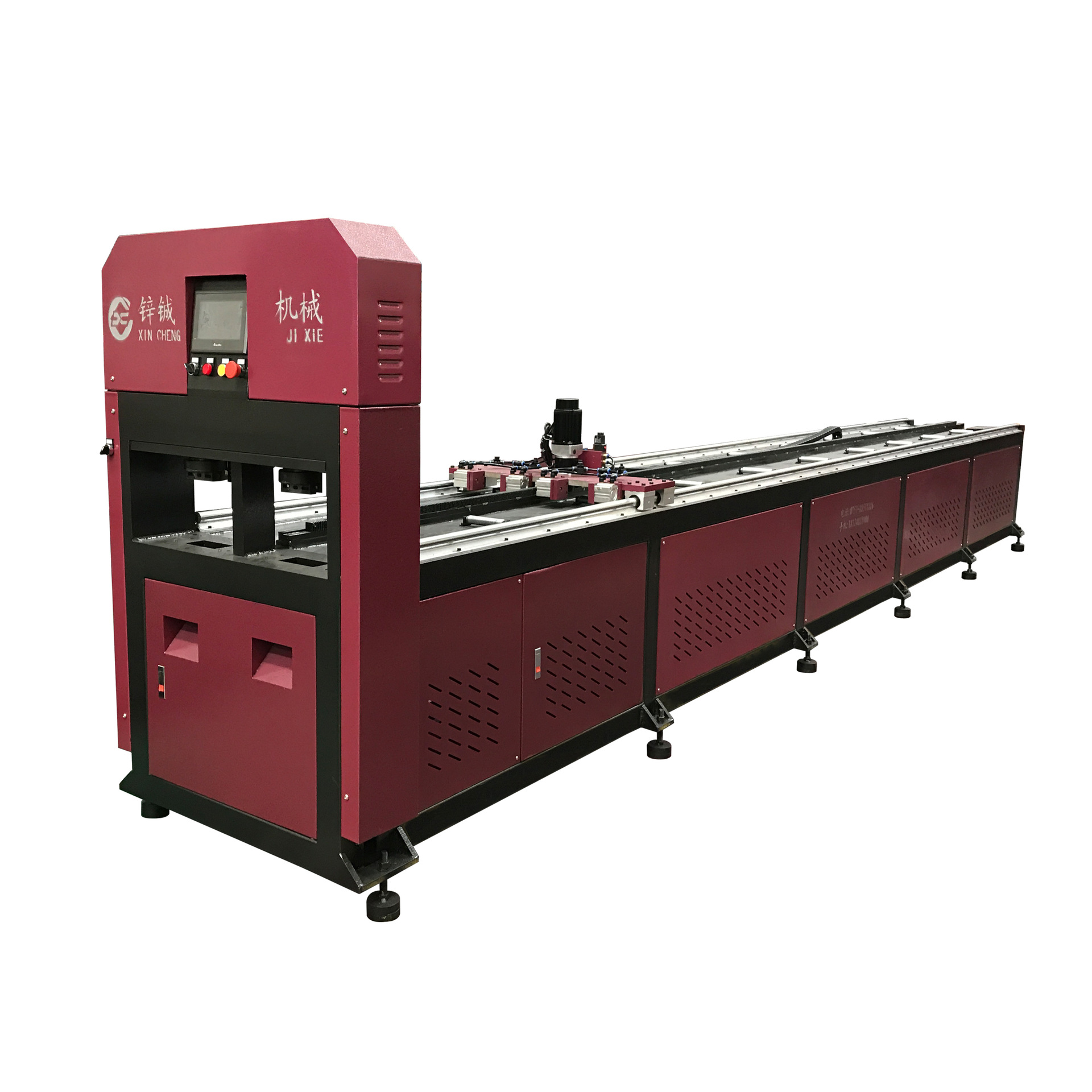 仓储货架数控冲孔设备 圆管 方管 冲孔断切方便快捷 数控冲孔机