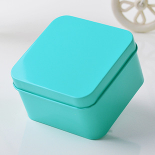 方形多色马口铁结婚喜糖盒 创意欧式满月婚庆用品喜糖果盒子批发