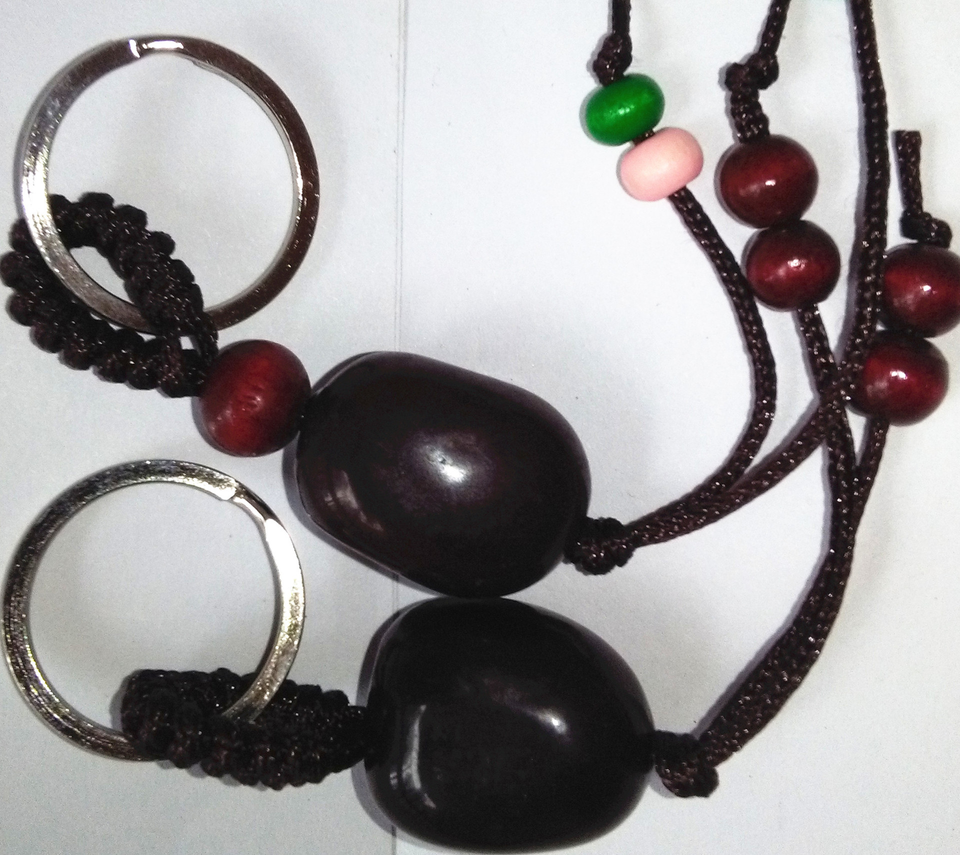 吉祥果 天然菩提子系列钥匙扣挂件 东南亚风情 西部旅游区热卖