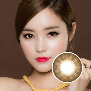 sunyior秀儿nut brown坚果棕色美瞳隐形眼镜一件代发